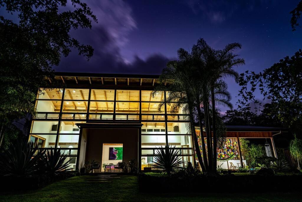 Jungle Haven Ocean Front Eco Villa On Fruit Farm Pahoa Bagian luar foto