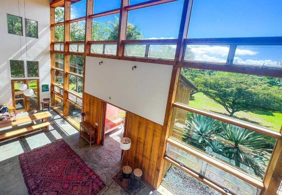 Jungle Haven Ocean Front Eco Villa On Fruit Farm Pahoa Bagian luar foto