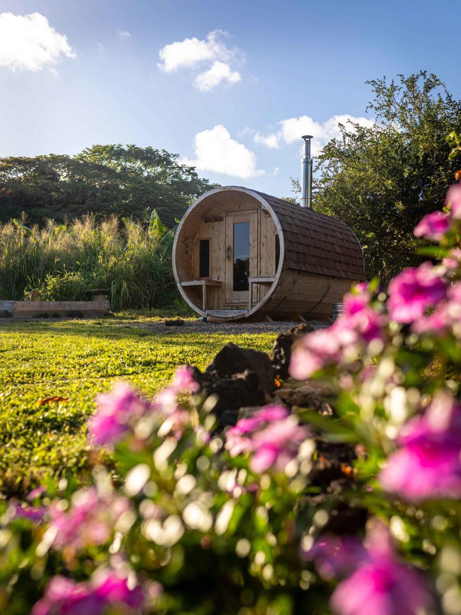 Jungle Haven Ocean Front Eco Villa On Fruit Farm Pahoa Bagian luar foto